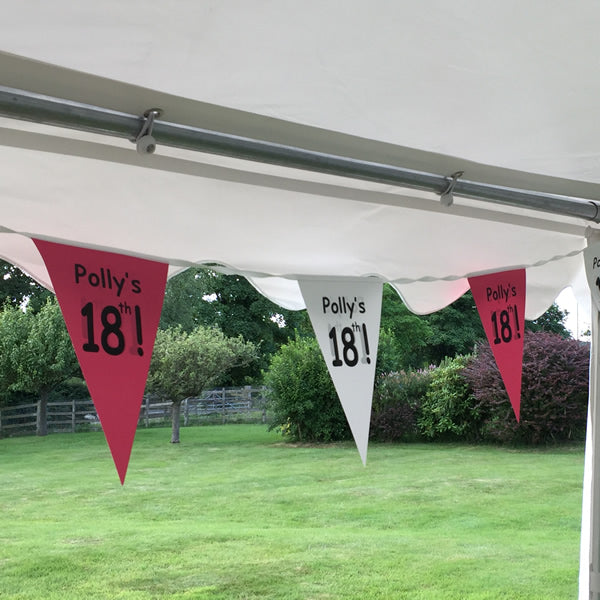 Why choose personalised Bunting?