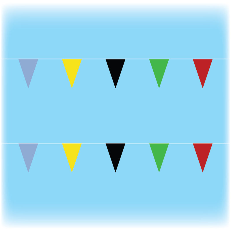 Olympic colours PVC Bunting