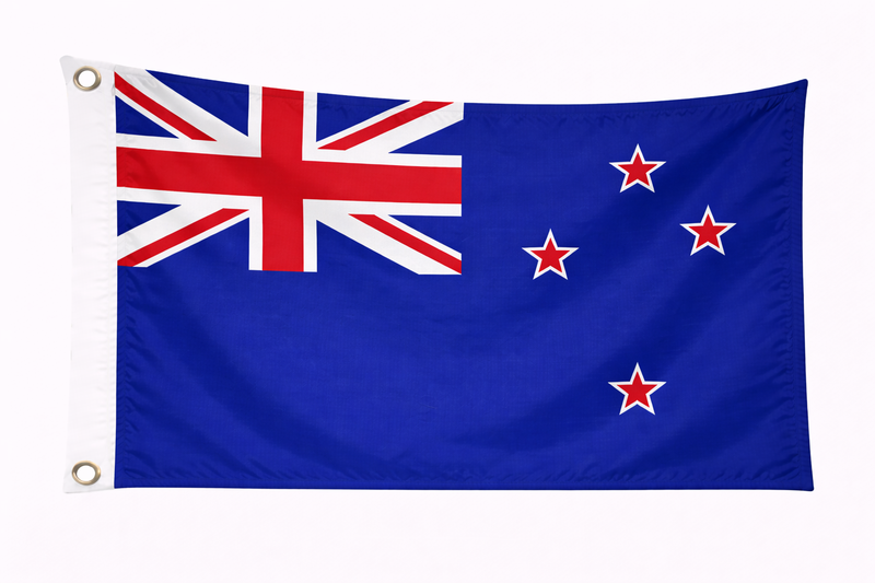 New Zealand Budget Display Flag 91cm x 60cm (3ft x 2ft)