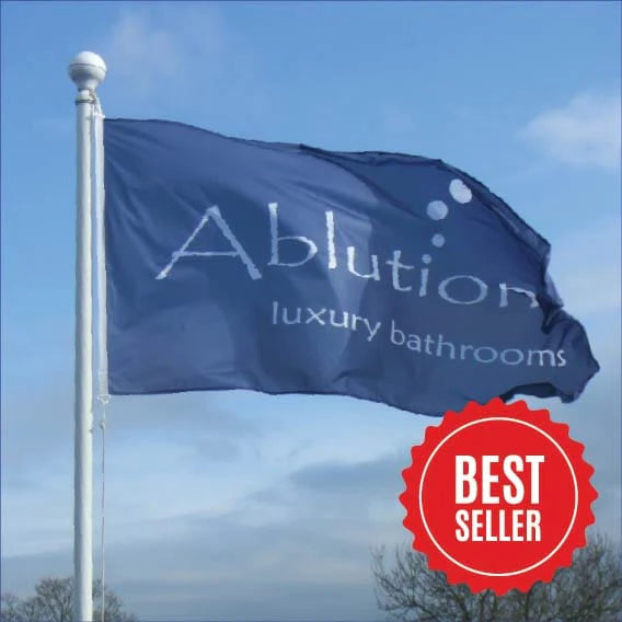 Custom printed flag - 1500mm x 900mm