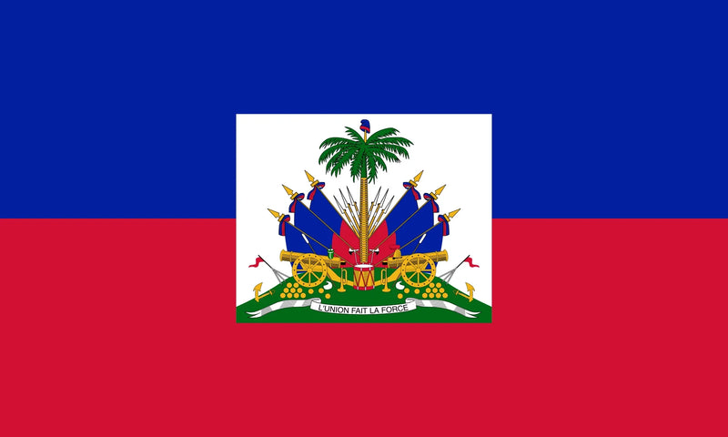 Haiti 1.52m x 0.91m (5ftx 3ft) Budget Display Flag
