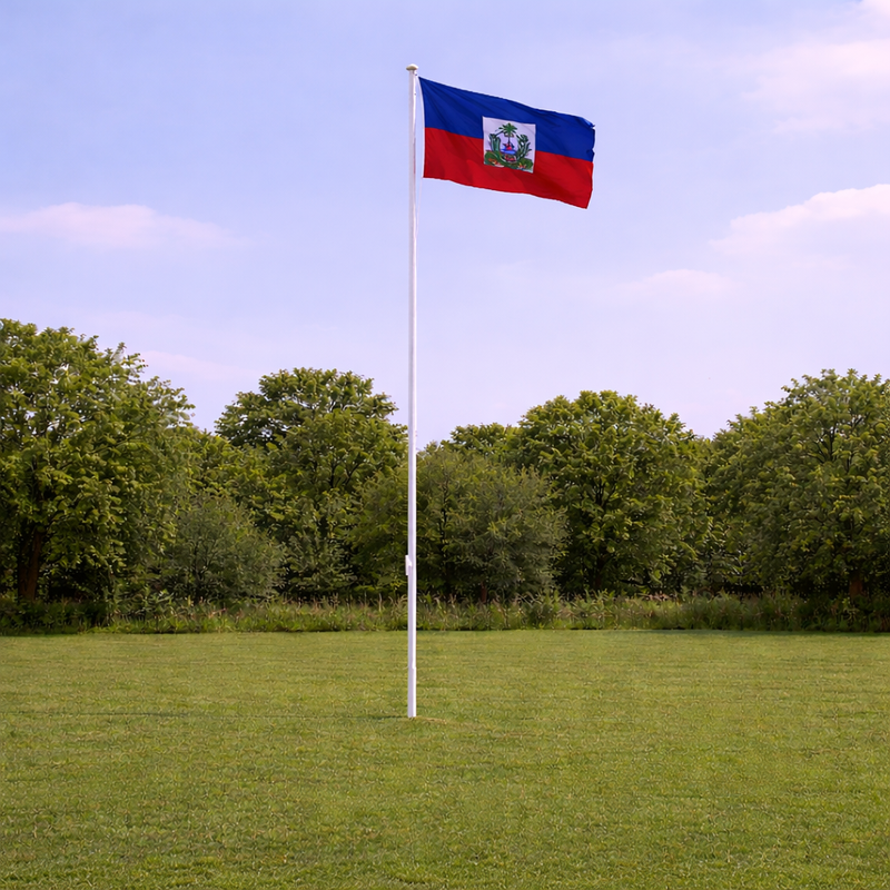 Haiti Supporters Flagpole Kit