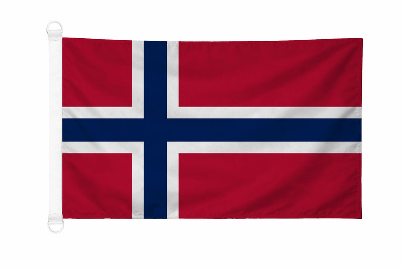 Printed Polyester Norway Flag 3.0yrd