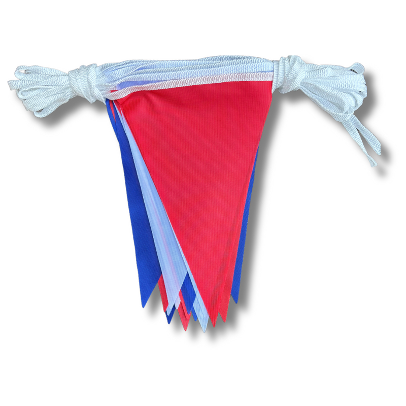 Red, White & Blue Fabric Bunting