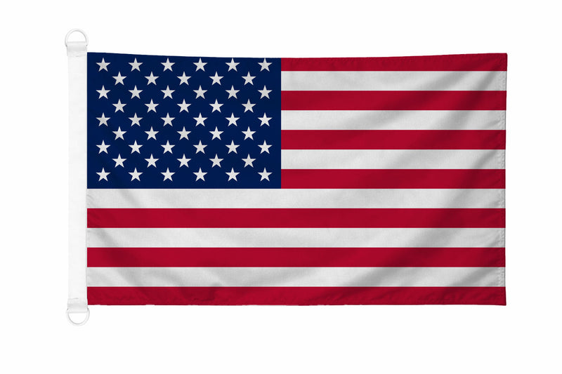 Printed USA Flags