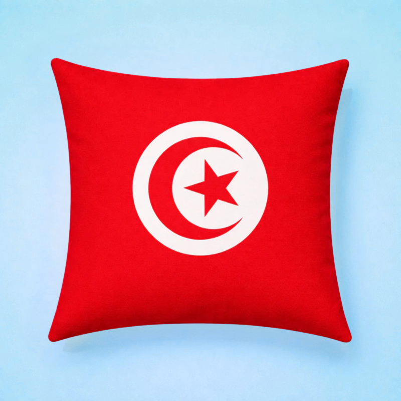 Tunisia Flag Cushion