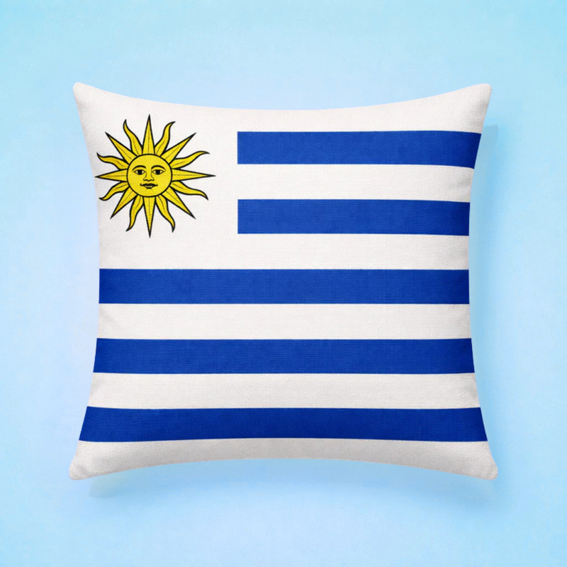 Uruguay Flag Cushion