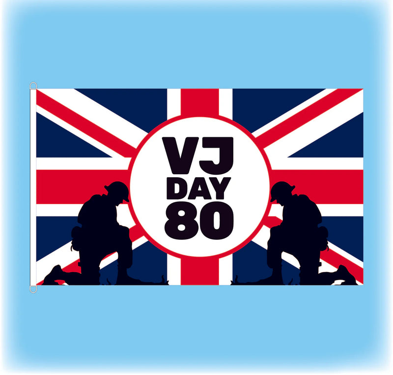VJ Day 80 Flag - Design 2
