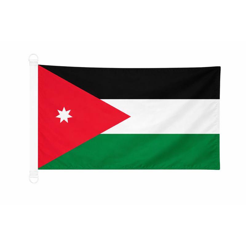 Printed Jordan Flags