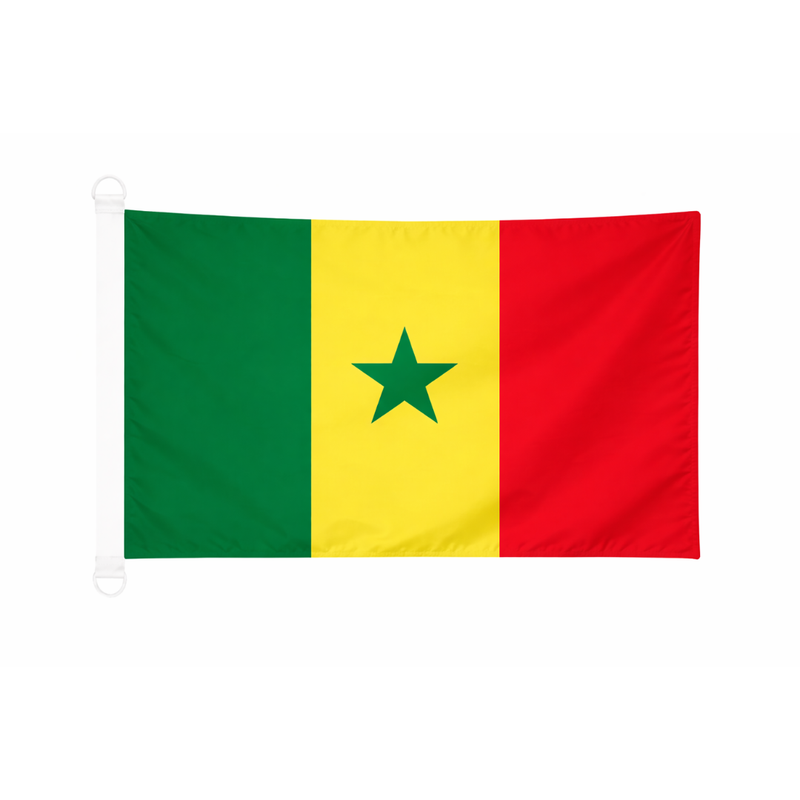 Printed Senegal Flags
