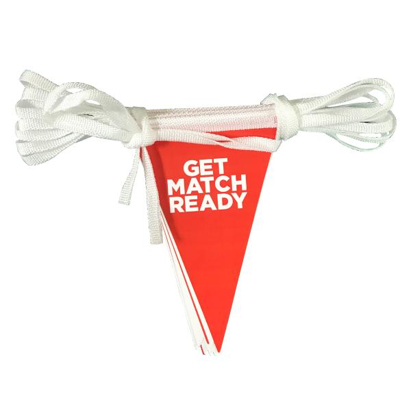 Bespoke Printed Synthetic Bunting - A5 Triangles