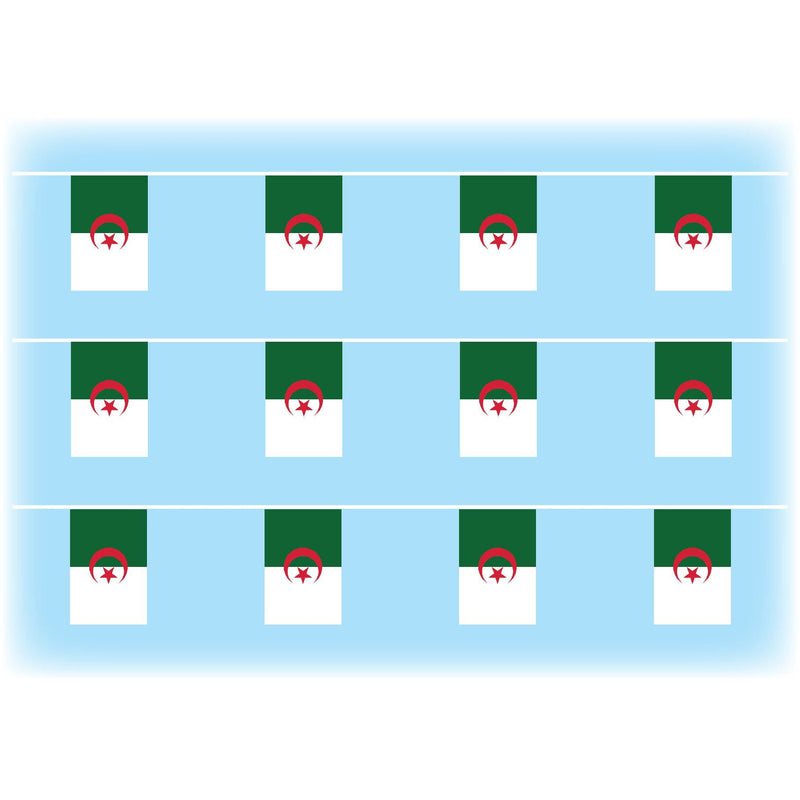 Algeria flag bunting