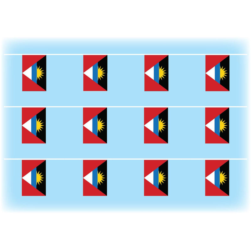 Antigua flag bunting