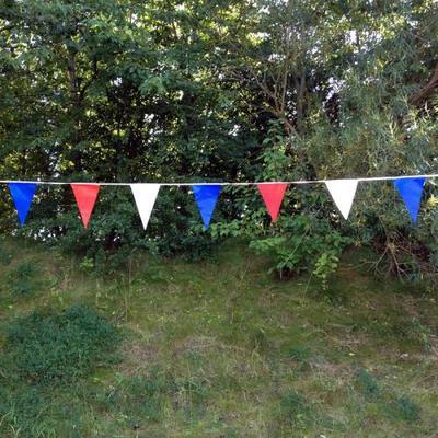 Red, White & Blue Bunting - 10 metres