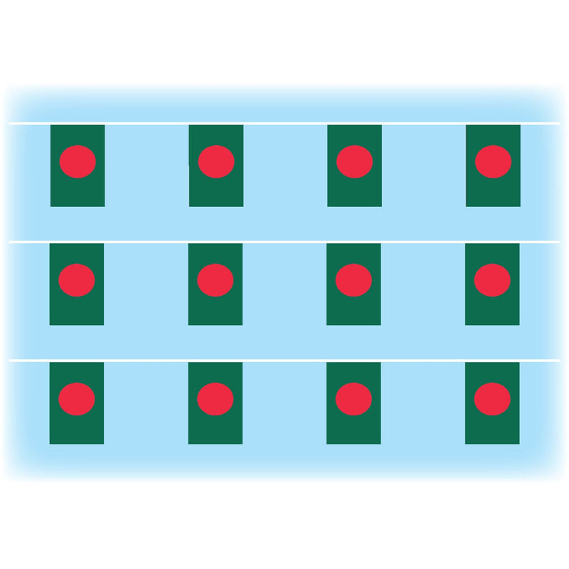 Bangladesh flag bunting