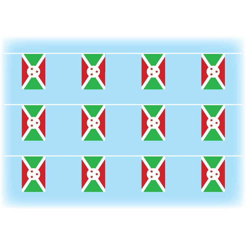 Burundi flag bunting