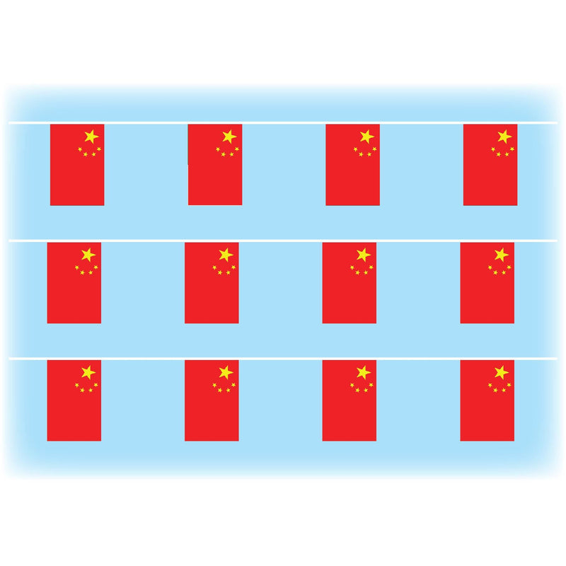 China flag bunting