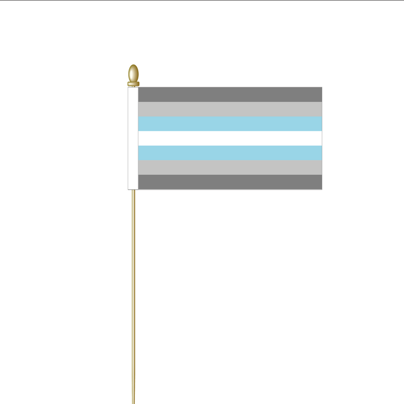 Demiboy Pride Table Flag