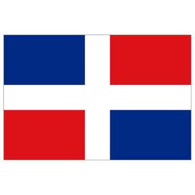 Dominican Republic Fabric Bunting