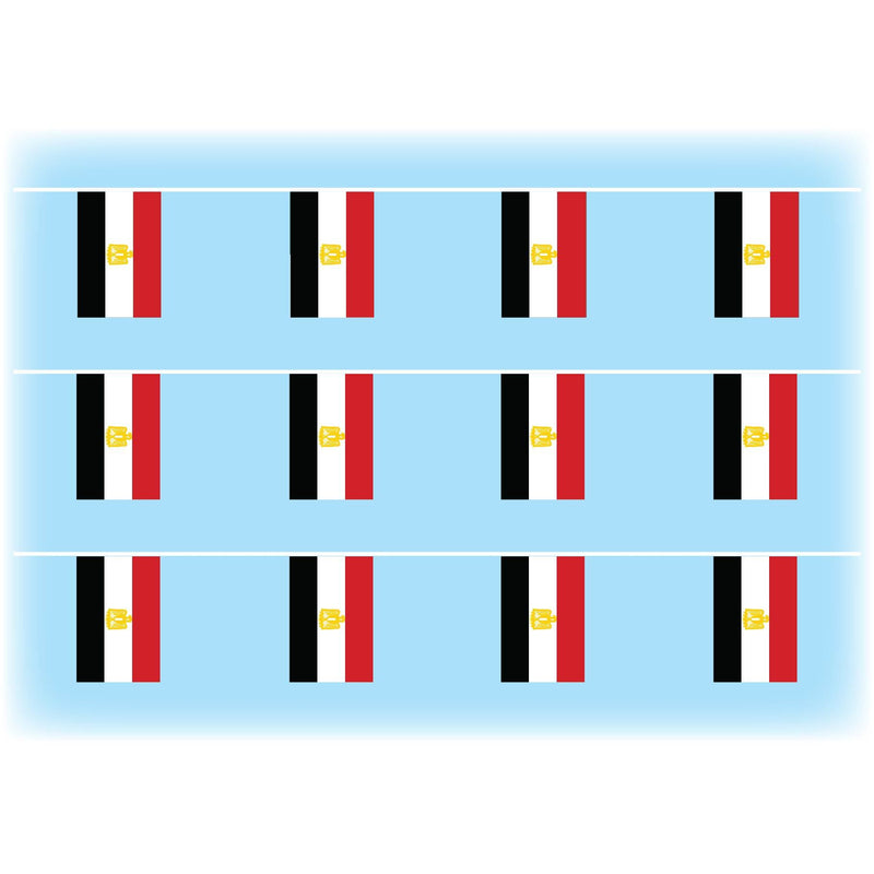 Egypt flag bunting