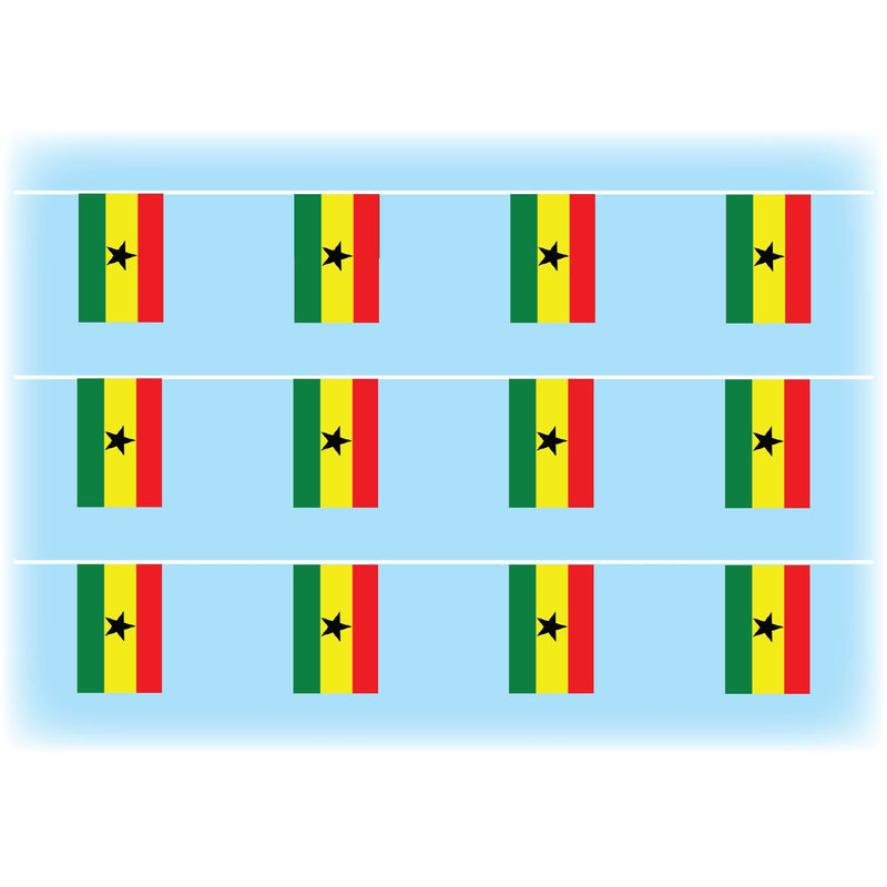 Ghana flag bunting