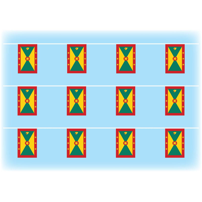 Grenada flag bunting