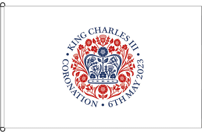Official Coronation Emblem Flag