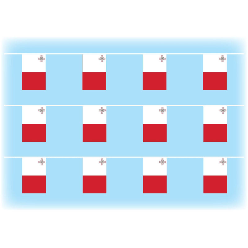 Malta Flag Bunting