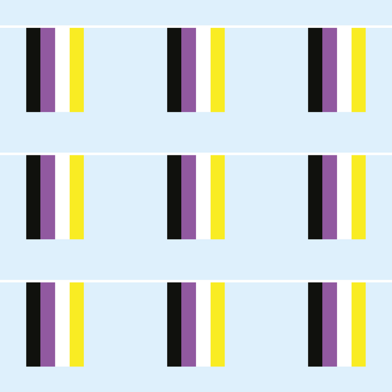 Non-Binary Pride Bunting