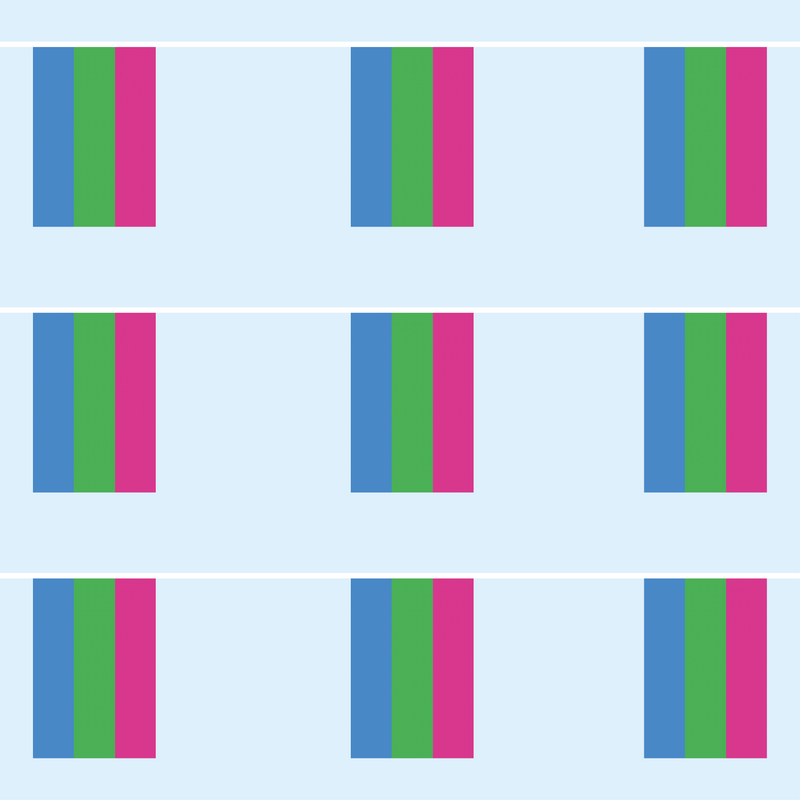 Polysexual Pride Bunting