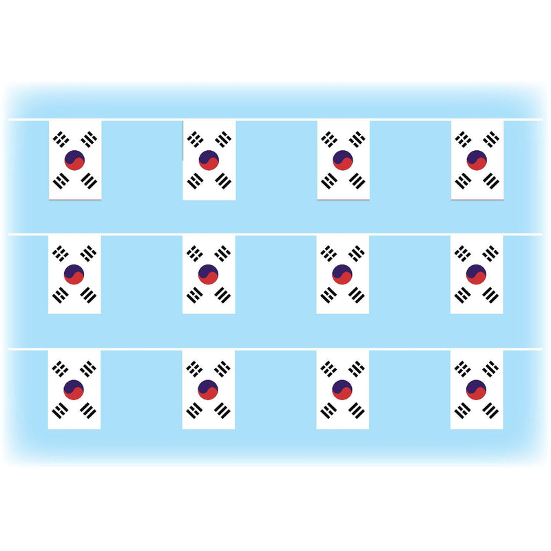 South Korea Flag Bunting