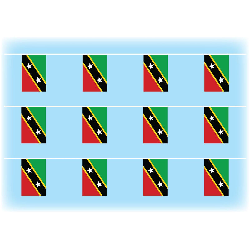 St Kitts & Nevis Flag Bunting