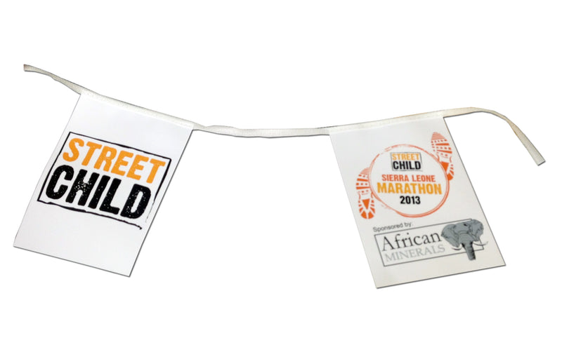 Bespoke Printed Paper Bunting - A4 Rectangles