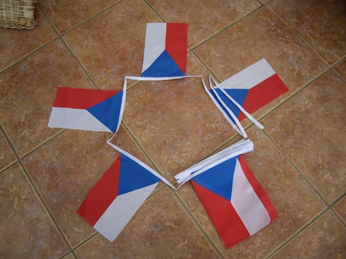 Czech Republic Bunting - 6 metres