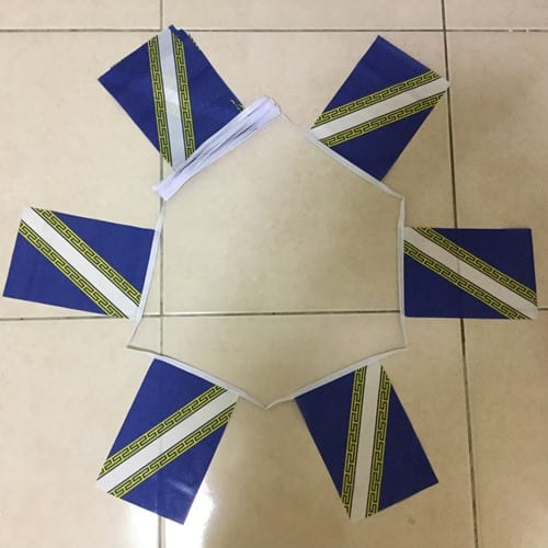 Champagne Ardenne Bunting - 6 metres