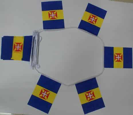 6m 20 Flag Madeira Bunting