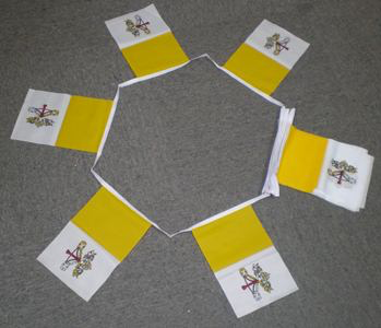 Vatican City Bunting - 6 metres