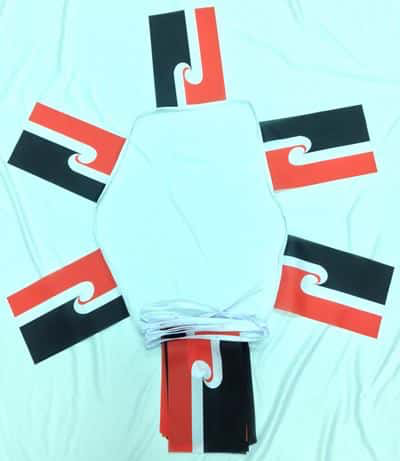 6m 20 Flag New Zealand Maori Bunting