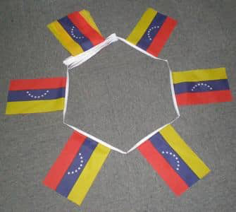 Venezuela 8 Stars Bunting - 6 metres