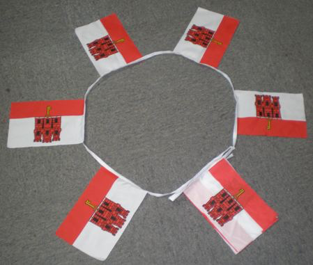 6m 20 Flag Gibraltar Bunting