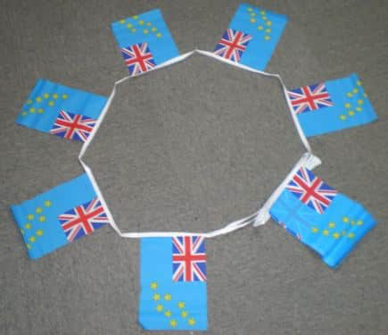 6m 20 Flag Tuvalu Bunting