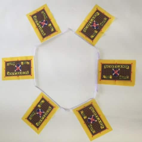 6m 20 Flag Scotland The Brave Bunting