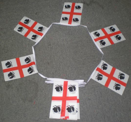 6m 20 Flag Sardinia Bunting
