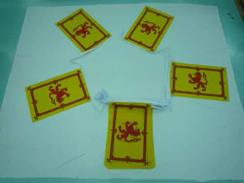 Lion Rampant Bunting - 20 metres