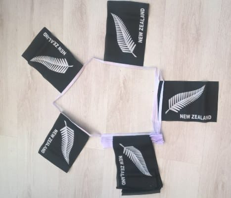 6m 20 Flag New Zealand Fern Bunting