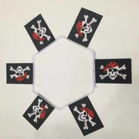 6m 20 Flag One Eyed Jack Bunting