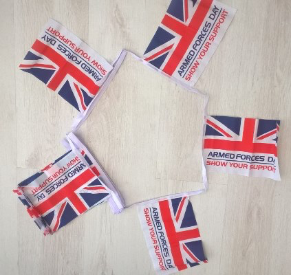 Armed Forces Day Bunting - 6 metres