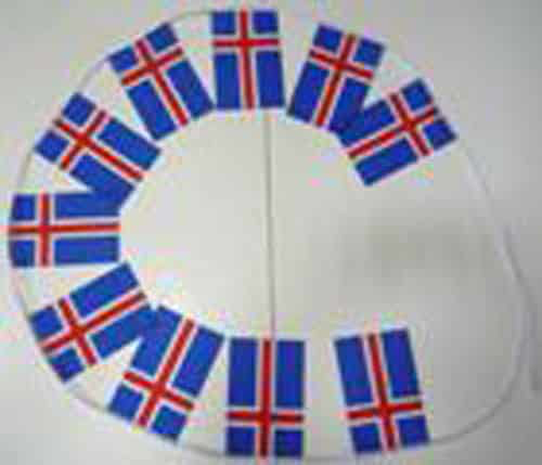 6m 20 Flag Iceland Bunting