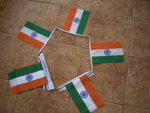 6m 20 Flag India Bunting