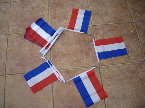 6m 20 Flag Holland Bunting